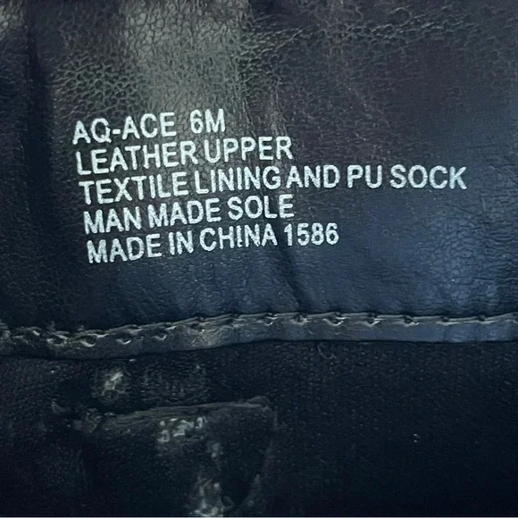 Aqua Ace Snip Toe High Heel Western Boots Sz 6 - Picture 6 of 6